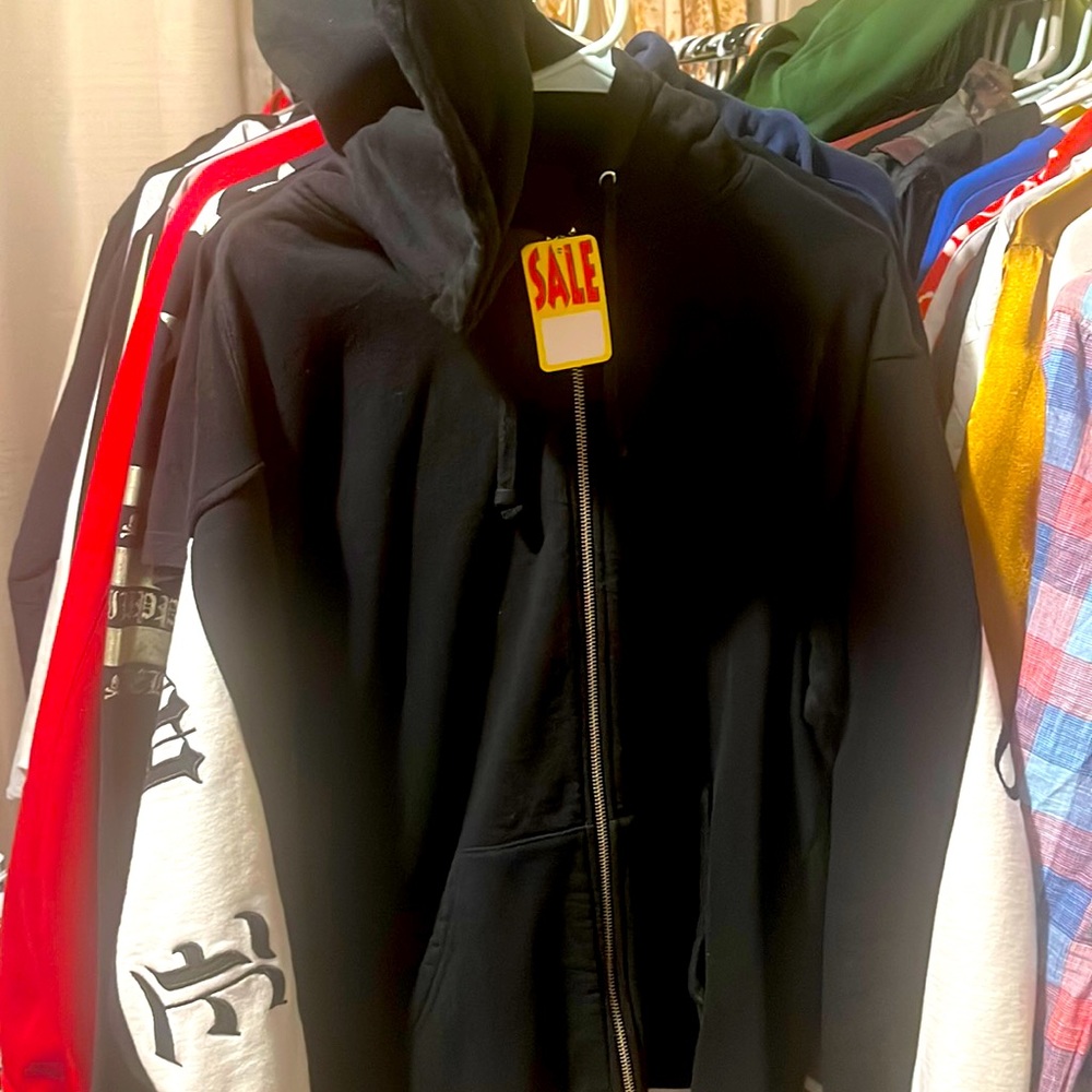 9/10 Old English supreme zip up.